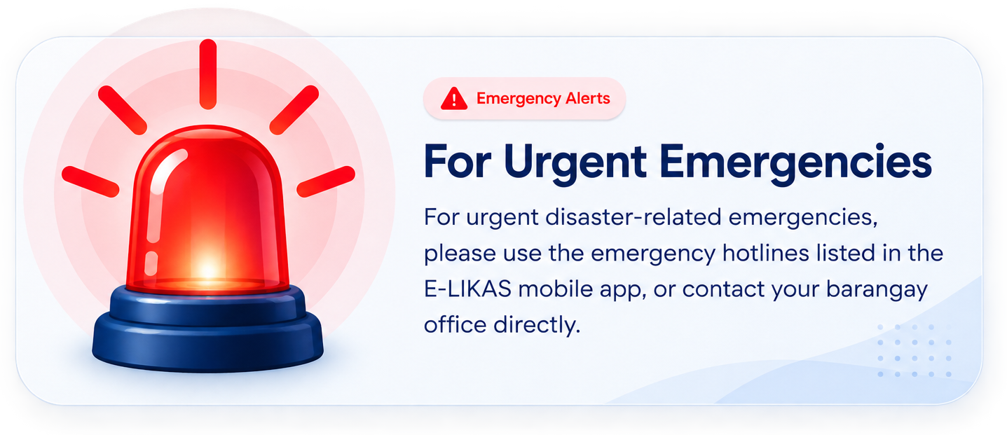 For urgent emergencies